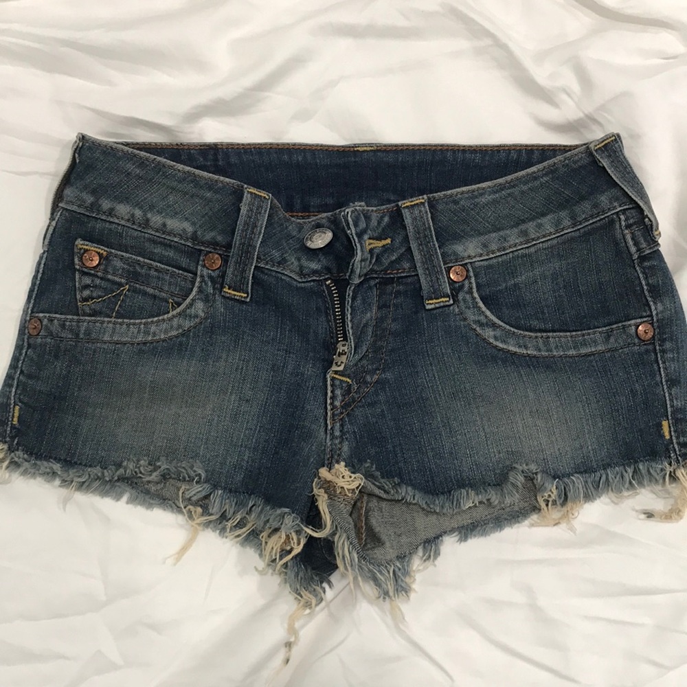 True Religion Cut Off Shorts